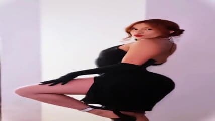 #redhead #blackdress #gloves #sexybody #bodygoals #feelinggood #sexylady