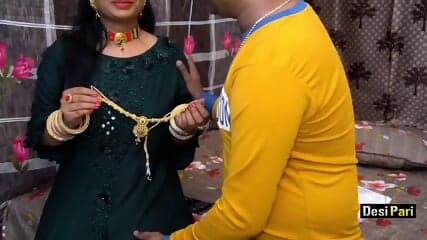 Desi Pari Bhabhi Fucked By Devar On Birthday With Hindi Audio