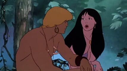 Fire and Ice 1983 - all Princess Teegra scenes