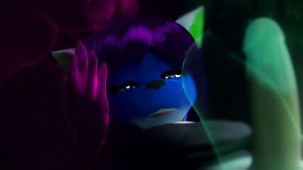 "Hallows Eve Milking" Wolf Ghost Threesome