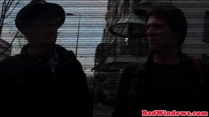 Longhaired dutch hooker gets nailed