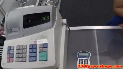 Tattooed pawnee cockriding pawnbroker POV