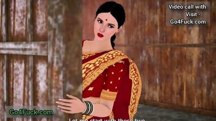 Desi Lady Restaurant Owner Fucked By Two Labores Boy Threesome Sex