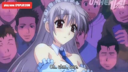 Costumed Teen Groped in PUBLIC Gets Horny & Pussy gets a WET Orgasm - Hentai Subtitled