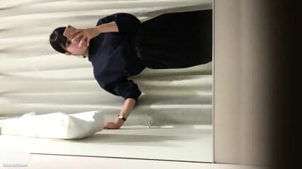 Take a peek inside the fitting rooms of Japanese apparel stores