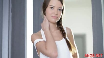 Marvelous Tini in front of the camera just for fun