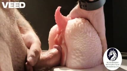 Massive Breeding Cocks Fill Aluraâs Elegant Dragon Holes â Furry Sextoy from Delices Defendus