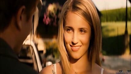 sexy BLONDE BALLBUSTING kick in the balls and racket balls pain DIANNA AGRON