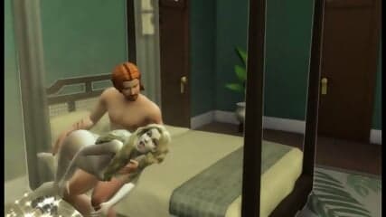 Blonde girl get spanked and gets creampie in her pussy | Sigma Wolves - Don't Punch the Mirror (Official Music Video)