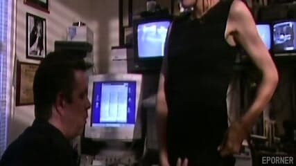 Elegant Redhead And IT Guy