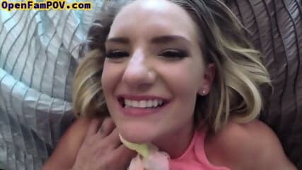 Bigtitted stepdaugher smashed in POV