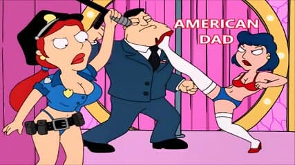 sexy BUSTY STRIPPERS ballbusting american dad 2 nutshots anime ball busted