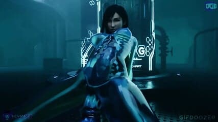 Slime Tifa dildo play