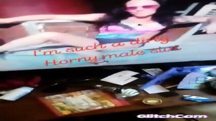 MrDirtyPantieSniffer STROKING my BBC BULL