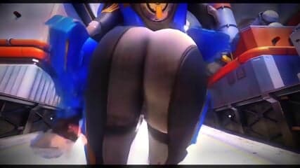 Overwatch Tracer, AKA Cadet Oxton Throws It Back