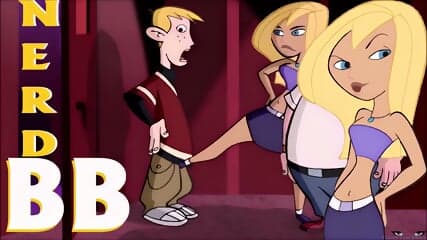 Kim Possible NERD BALLBUSTING blonde kicking balls