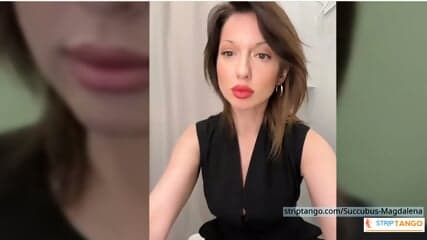 From Your Screen to Real Talk - Her is Ready to Chat Now! Fantastic  Jerk Off Directions and Sloppy Self Foot Worship!