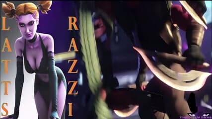 Latts Razzi REDHEAD BALLBUSTING anime kick in the balls STAR WARS