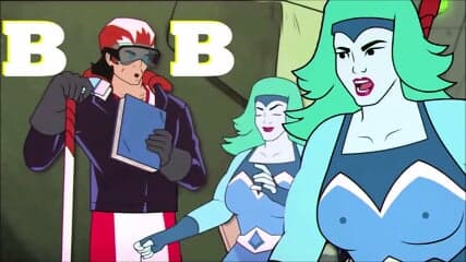 Niagara Falls BALLBUSTING NUT PUNCH to poor SuperHero anime nutshot