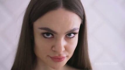 Jenny Kiss - Very SKINNY hot SLUT and Italian FAT cock ! First time