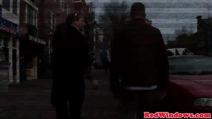 Blonde dutch hooker facialized after fucking