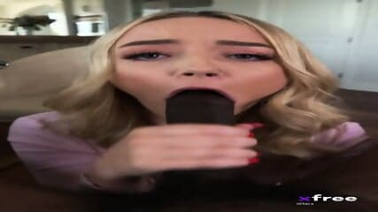 Young BBC BLonde amateur begs cum inside me daddy