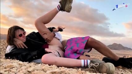 Couple examines deprived palace for extraordinary raunchy lovemaking and deepthroat.