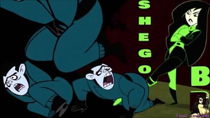 Shego BALLBUSTING Doctor kick in the balls from behind KIM POSSIBLE
