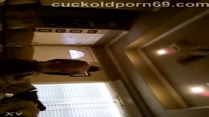 Cheating wife bitch bangs with her husbands young son