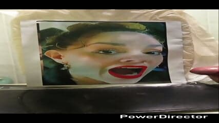 Cum and Piss on sexy Mouth Open