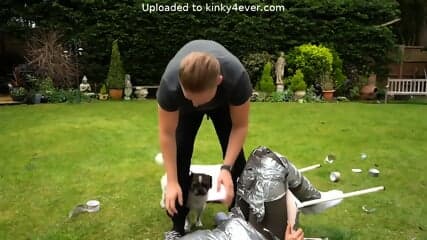 Blonde Duct Taped To Chair  Kinky4Ever