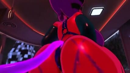 Thick Devil Puppet bailando