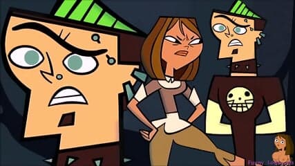 total drama COURTNEY ballbusting 2 new NUTSHOTSanime kick in the balls