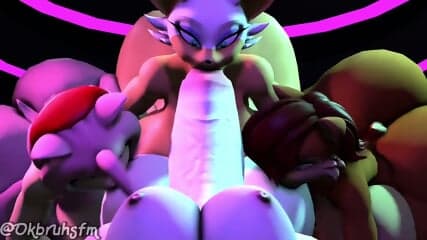 ROUGE, AMY & BLAZE (OKBRUHSFM)