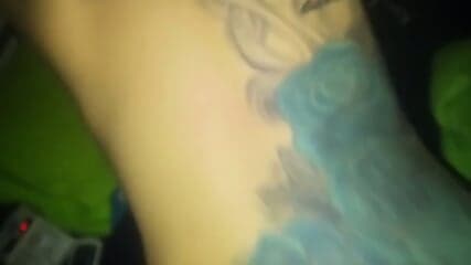 Tattooed Chick Takes BBC in the Ass