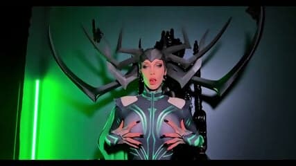 Hela and nurse get nasty on a Wednesday