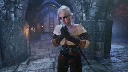 3d Witcher Futanari Animation Porn With Ciri - Curious Lady Discovers True Ecstasy As Bold Lover Takes Her Fully, Finishing On Face In Cartoon