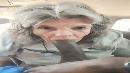 Granny mouthfull cum
