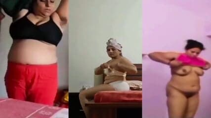 Hidden MMS! Desi Chubby Aunties After Bathðð¥»Compilation