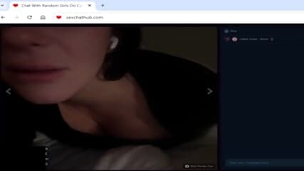 Beautiful Milf teasing and masturbate on chat
