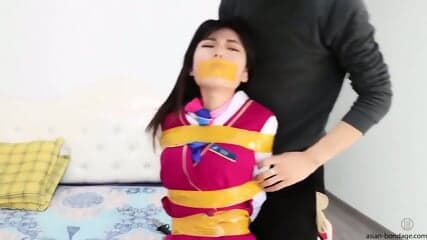 Chinese Stewardess Bondage 1  Kinky4Ever
