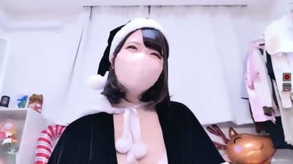 anzu_xx black christmas outfit