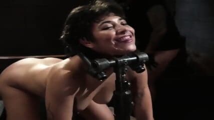 Restrained Slut Fucked