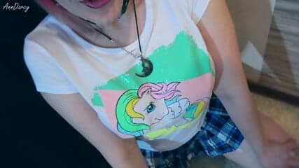 Covering an Alt Slut in Sperm 2