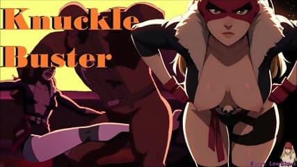 Knuckle Buster BALLBUSTING kick in the balls BUSTY BLONDE from Invincible