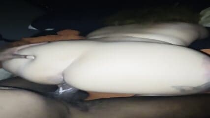 Mixed Chick Creamy Pussy Taking BBC