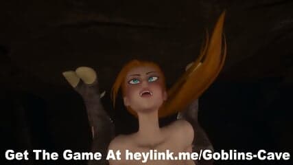 MILF Snared in Goblins Cave â Doggy-Style Gangbang with Anal Pounding!