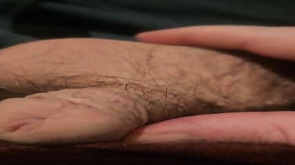 I play with my tiny cock