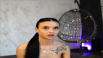 Skinny Brunette Romanian Girl Naked