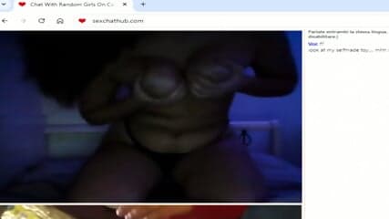 Perfect teen babe on random chat